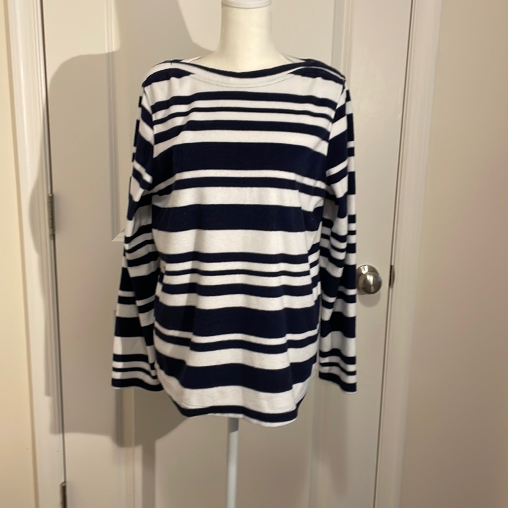 Lands End pull over fleece